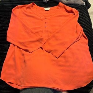 Women’s dressy shirt Orange office attire